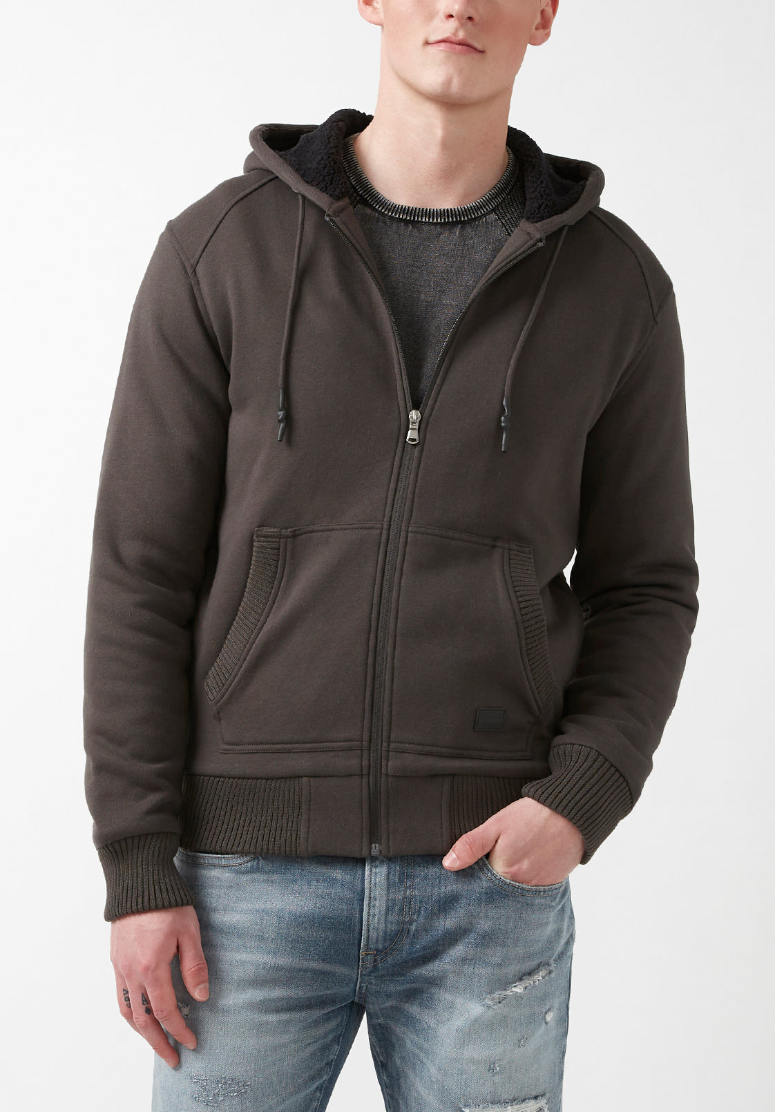 Fleece & Sherpa Fasox Hoodie – Buffalo Jeans - US