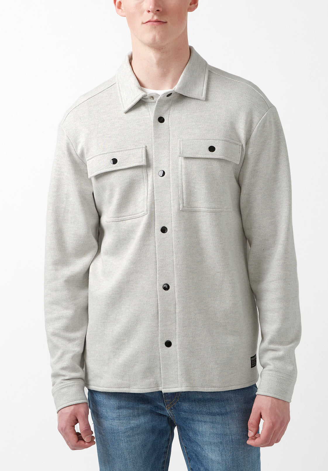 Fabion Light Heather Grey Men's Shirt Jacket – Buffalo Jeans - US