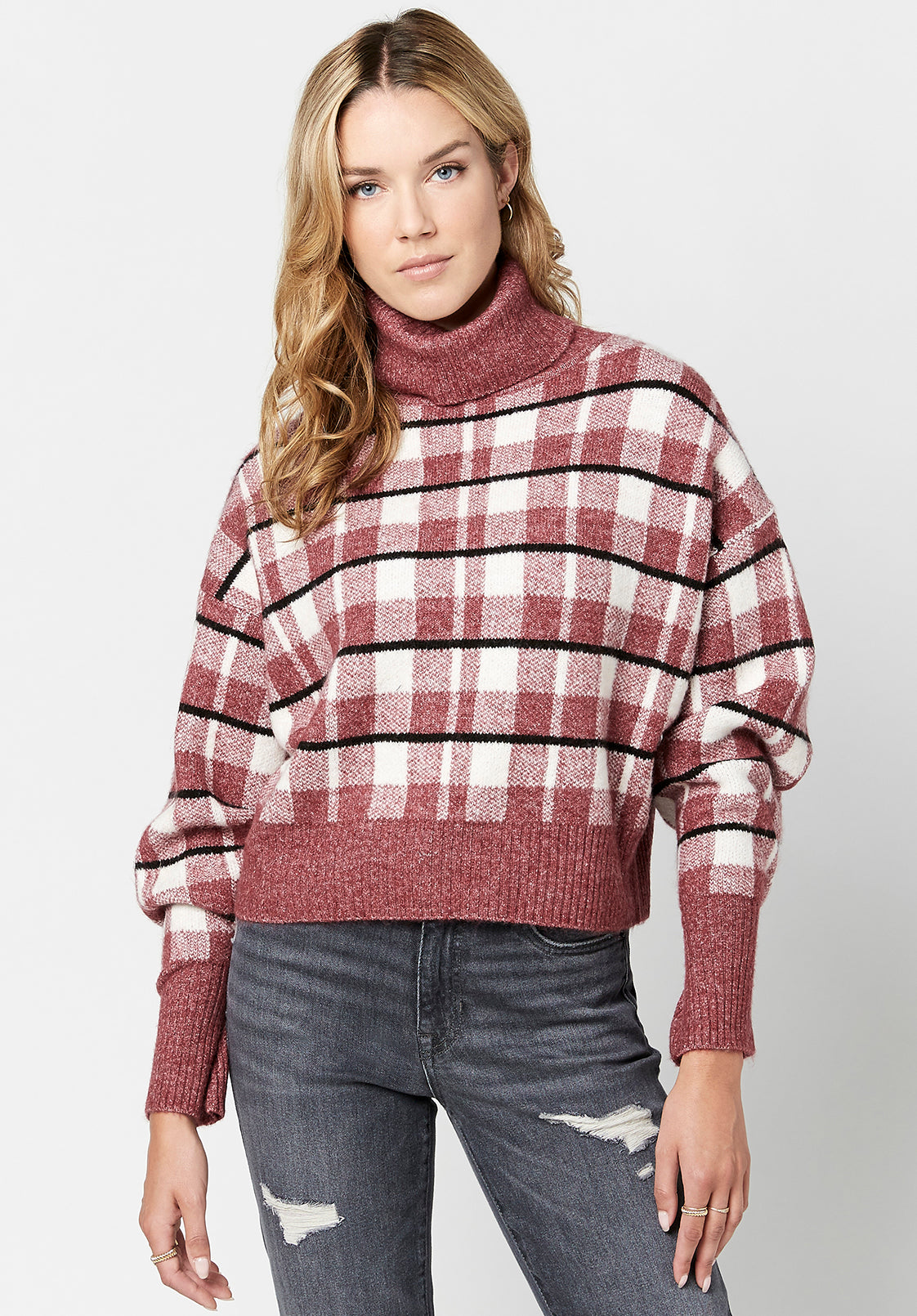 ThermaWarmth Turtleneck - Buffalo Plaid