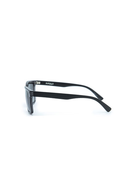 Men's Rectangular Sunglasses in Black Fade - B0012S