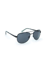 Men's Classic Aviator Sunglasses in Black - B0020S