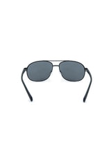 Men's Classic Navigator Sunglasses in Black - B0021S