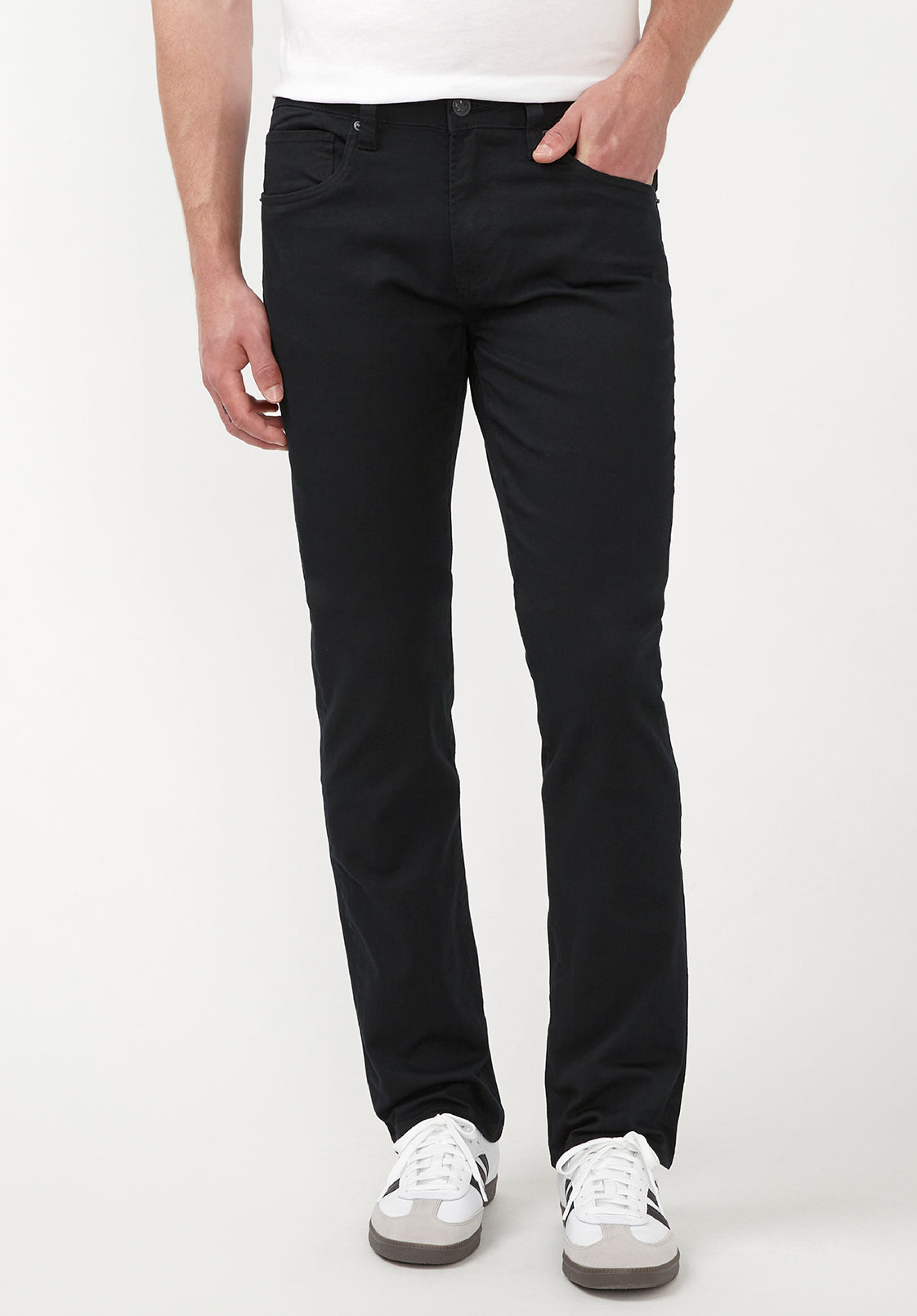 Straight Fit Black Pants – Buffalo Jeans - US