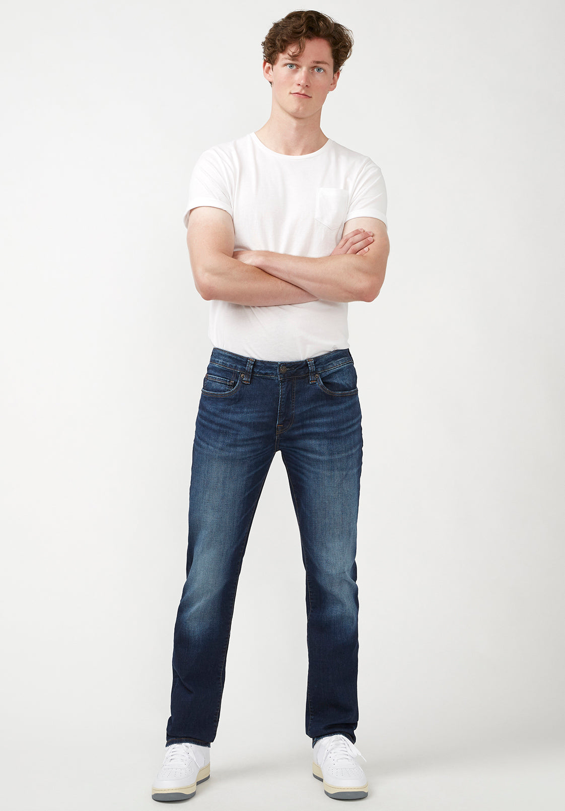 Slim Ash Men's Jeans in Mid Blue – Buffalo Jeans - US