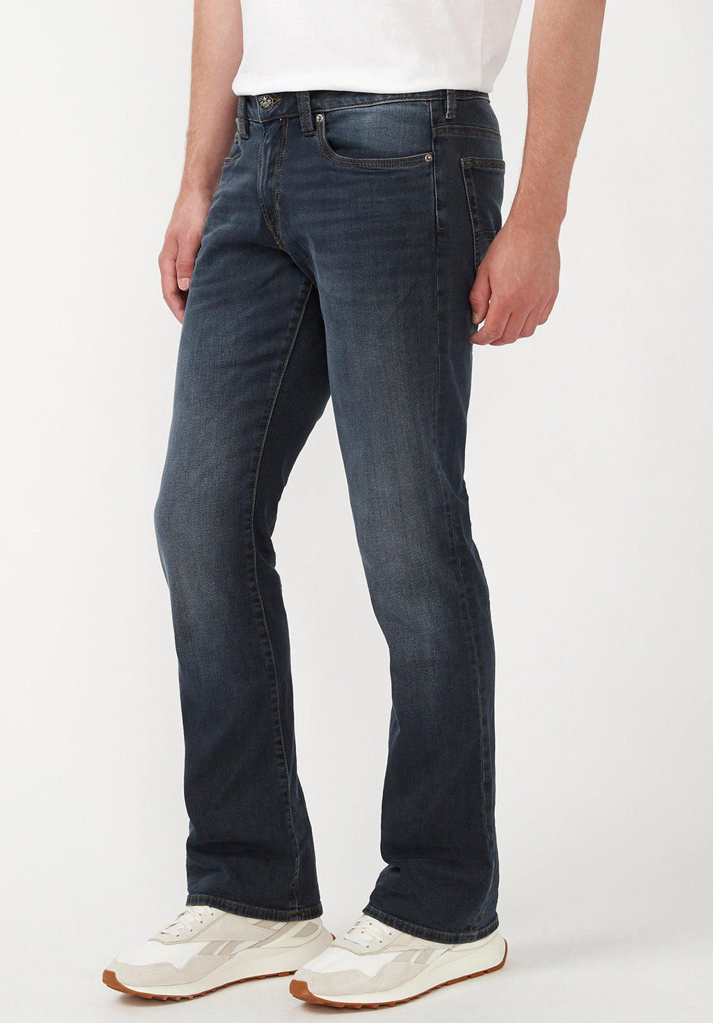 Buffalo David Bitton Men's Relaxed Straight Driven Jeans, Crinkled