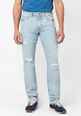 Sanded Relaxed Straight Driven Men's Jeans - BM22754