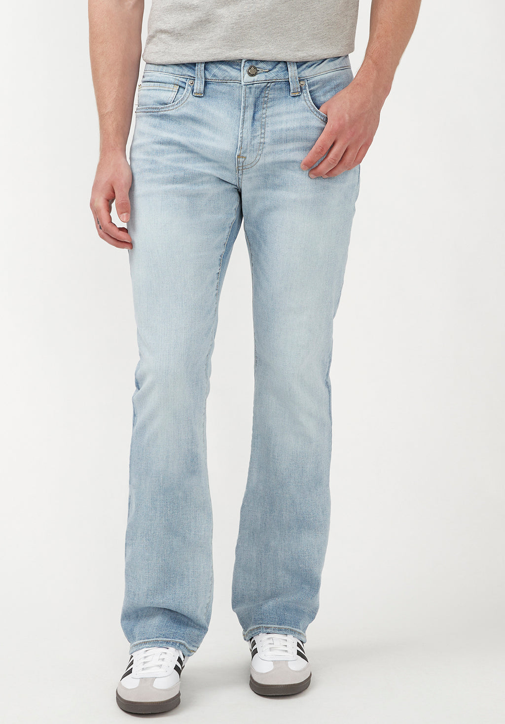 Men's Slim Bootcut Jeans