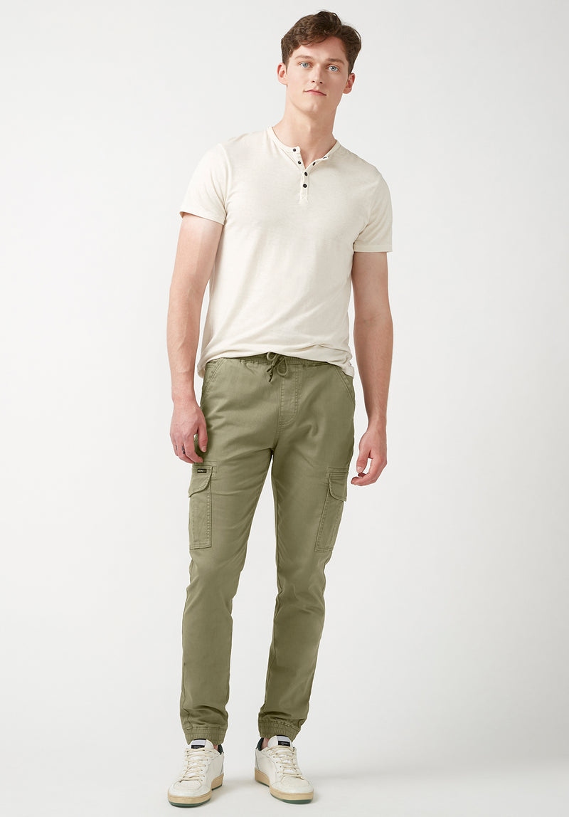 Performance Dress Pants (Olive Green - Tailored Slacks)