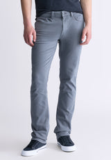 Pantalon droit pour hommes Straight Six, gris graphite - BM22939