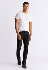 Slim Ash Men's Twill Pants, Black - BM22982