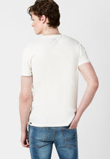 Wonder Palms Toliber Men's T-Shirt in White - BM23679