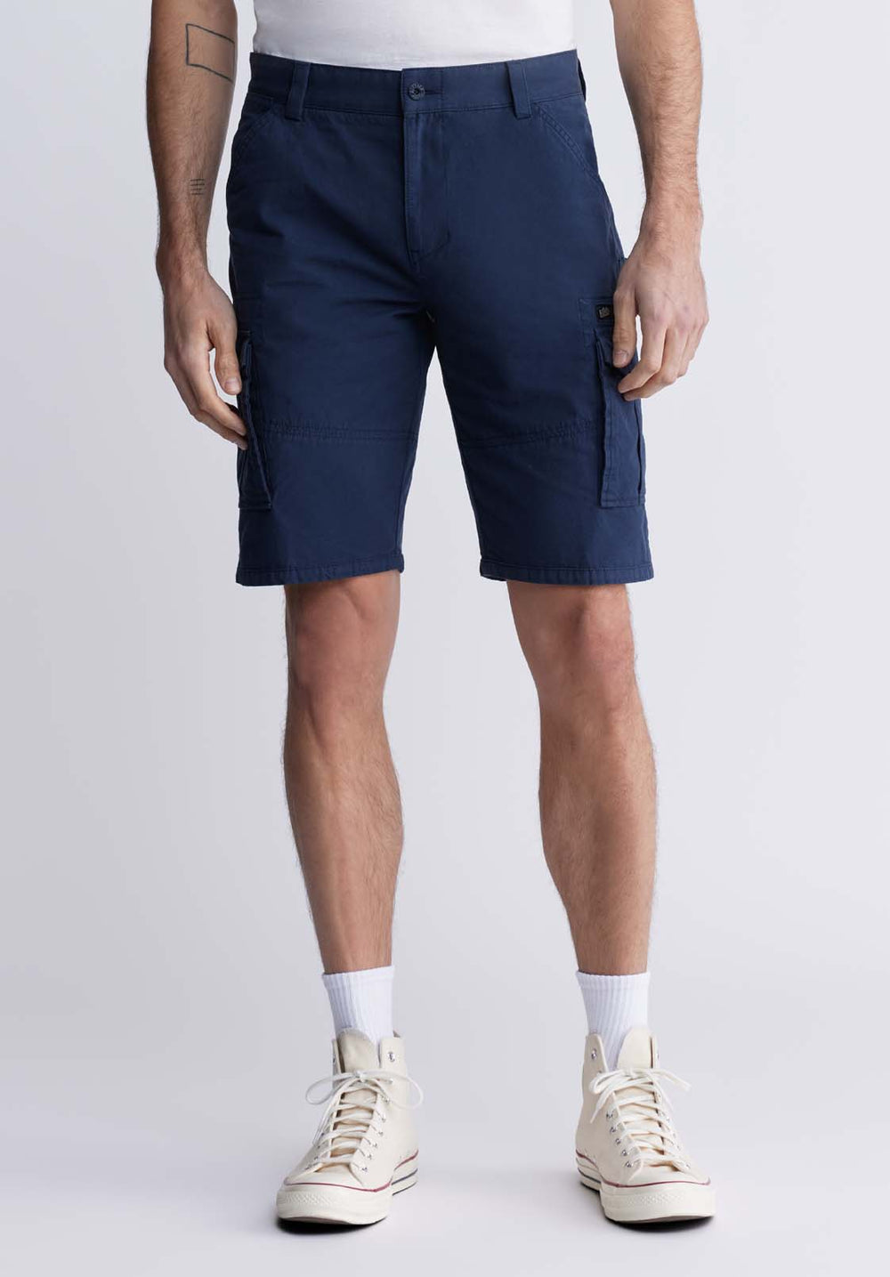 Hiero Men s Cargo Shorts in Midnight Blue Buffalo Jeans