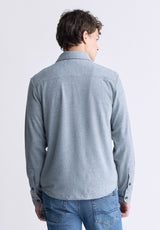 Sigge Men's Blanket Shirt in Grey - BM24307