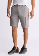 Hiero Men's Cargo Shorts, Ardent Grey - BM24503