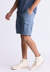 Buffalo David Bitton Hiero Men's Cargo Shorts, Mirage blue - BM24503