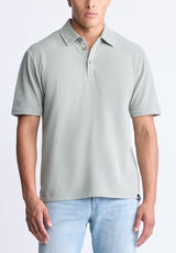 Buffalo David Bitton Kabold Men's Classic Polo, Iceberg green - BM24515