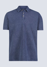 Buffalo David Bitton Kabold Men's Classic Polo, Midnight blue - BM24515