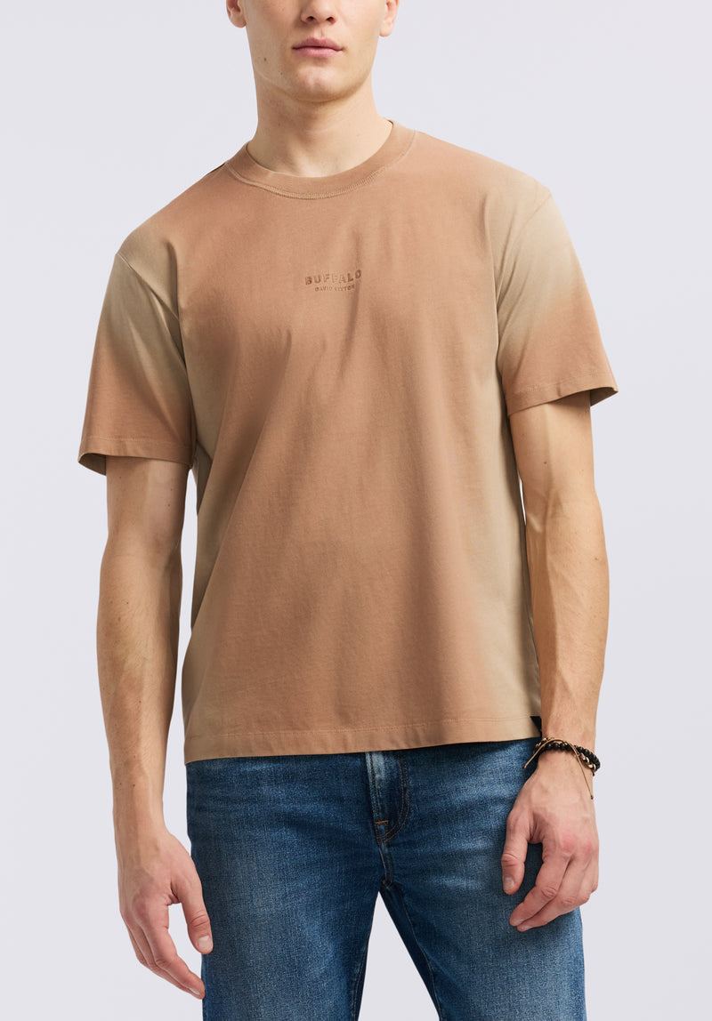 Kaylin Men's Short-Sleeve Gradiant T-Shirt, Tuffet Beige  - BM24539