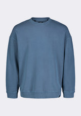 Famke Men's Relaxed Crewneck Sweatshirt, Mirage Blue - BM24541