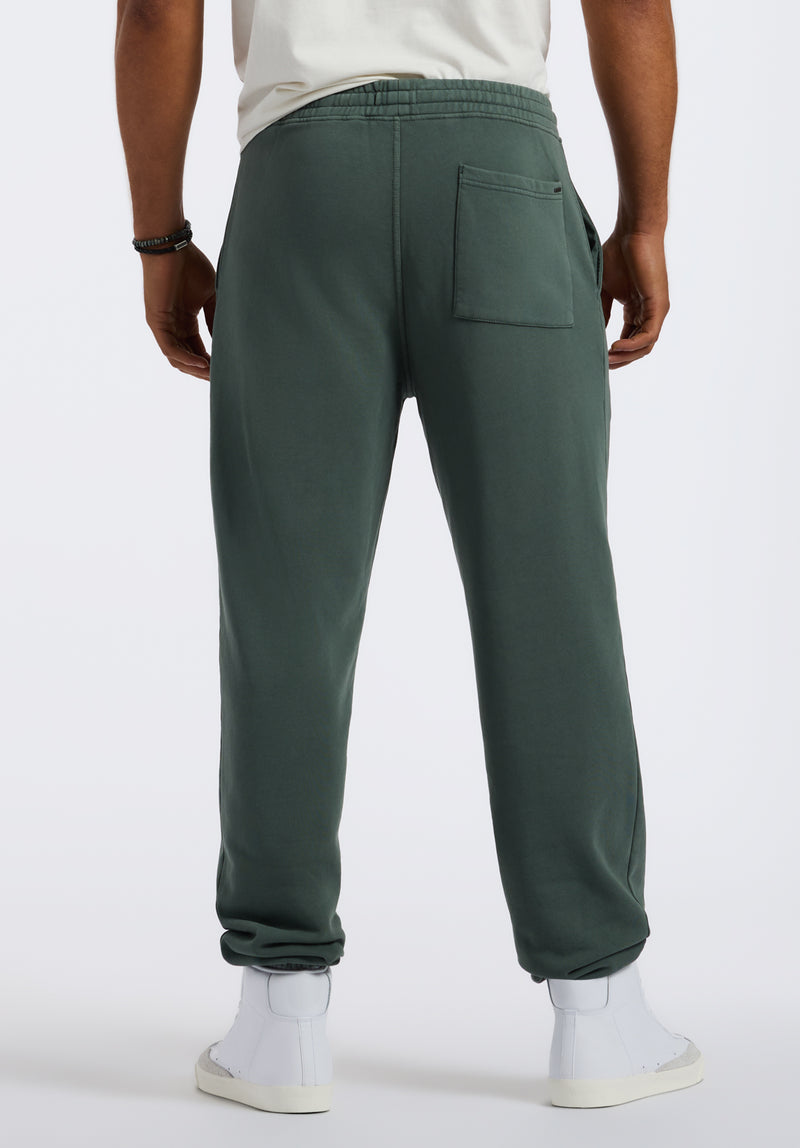 Patto Men's Relaxed Jogger Pants, Dark Forest Green - BM24598