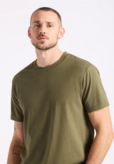 Kanto Men's Short-Sleeve Crew Neck Jersey T-Shirt, Fern - BM24603