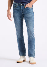 Slim Ash Men's Freedom Flex Jeans, Sanded Vintage Indigo - BM26063