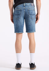 Relaxed Straight Dean Men's Freedom Flex Shorts, Sanded Vintage Indigo - BM26066