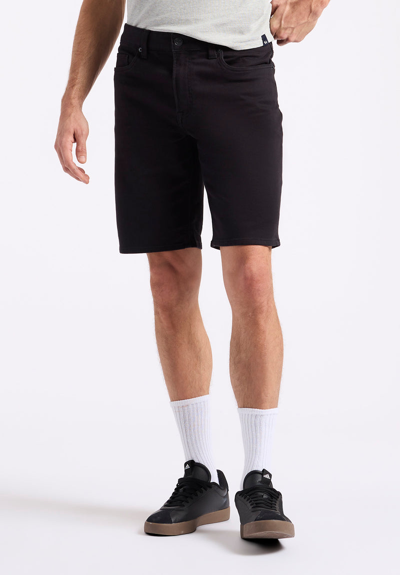 Relaxed Straight Dean Men's Freedom Flex Shorts, Black - BM26067