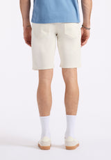 Relaxed Straight Dean Men's Freedom Flex Shorts, Vanilla White - BM26067