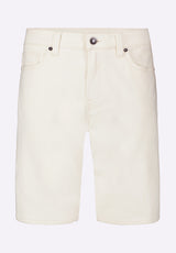 Relaxed Straight Dean Men's Freedom Flex Shorts, Vanilla White - BM26067