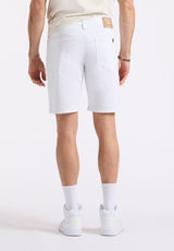 Relaxed Straight Dean Men's Freedom Flex Shorts, White - BM26067