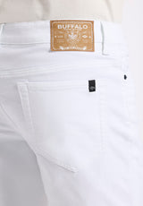 Relaxed Straight Dean Men's Freedom Flex Shorts, White - BM26067