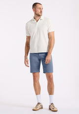 Relaxed Straight Dean Men's Freedom Flex Shorts, Mirage Blue - BM26067