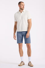 Relaxed Straight Dean Men's Freedom Flex Shorts, Mirage Blue - BM26067