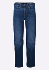 Slim Ash Men's Jeans, Whiskered and Contrasted Indigo - BM26073