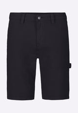 Relaxed Straight Dean Men's Utility Cargo Shorts, Black - BM26076