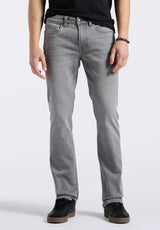 Straight Six Men's Jeans, Grey Sanded - BM26088