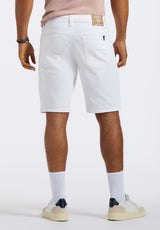 Relaxed Straight Dean Men's Short, White - BM26097