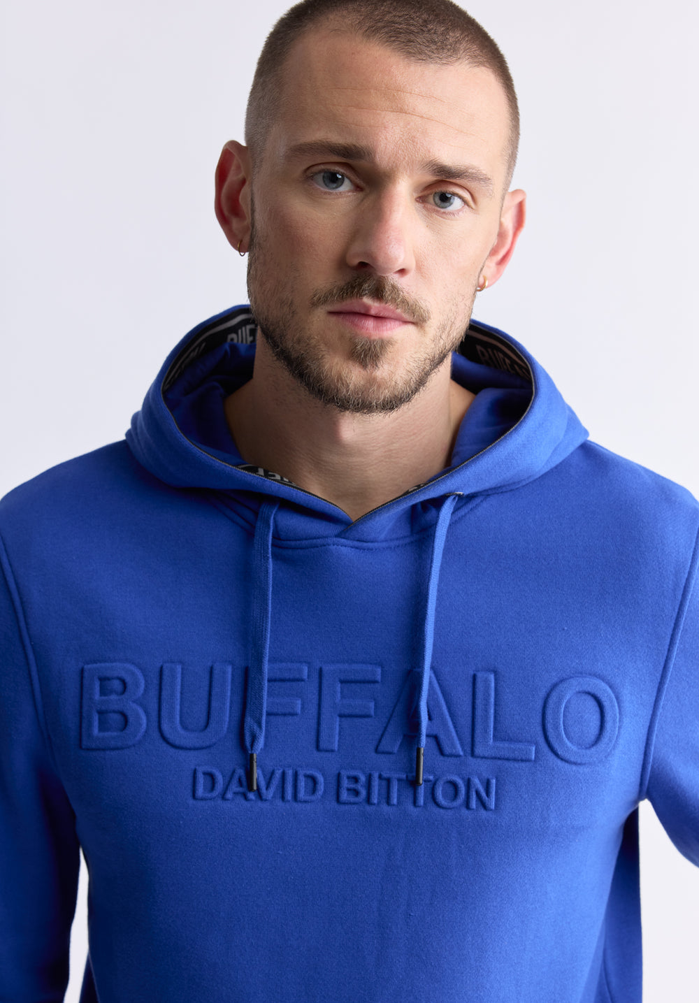 Buffalo David Bitton Men's Fulu shops Denim Devotee Hoodie Size S