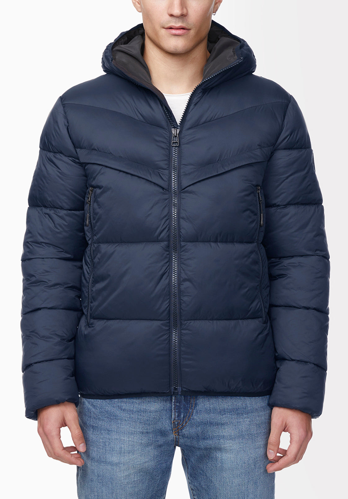 Jerome Navy Men's Puffer Jacket - OBMEF006 – Buffalo Jeans - US