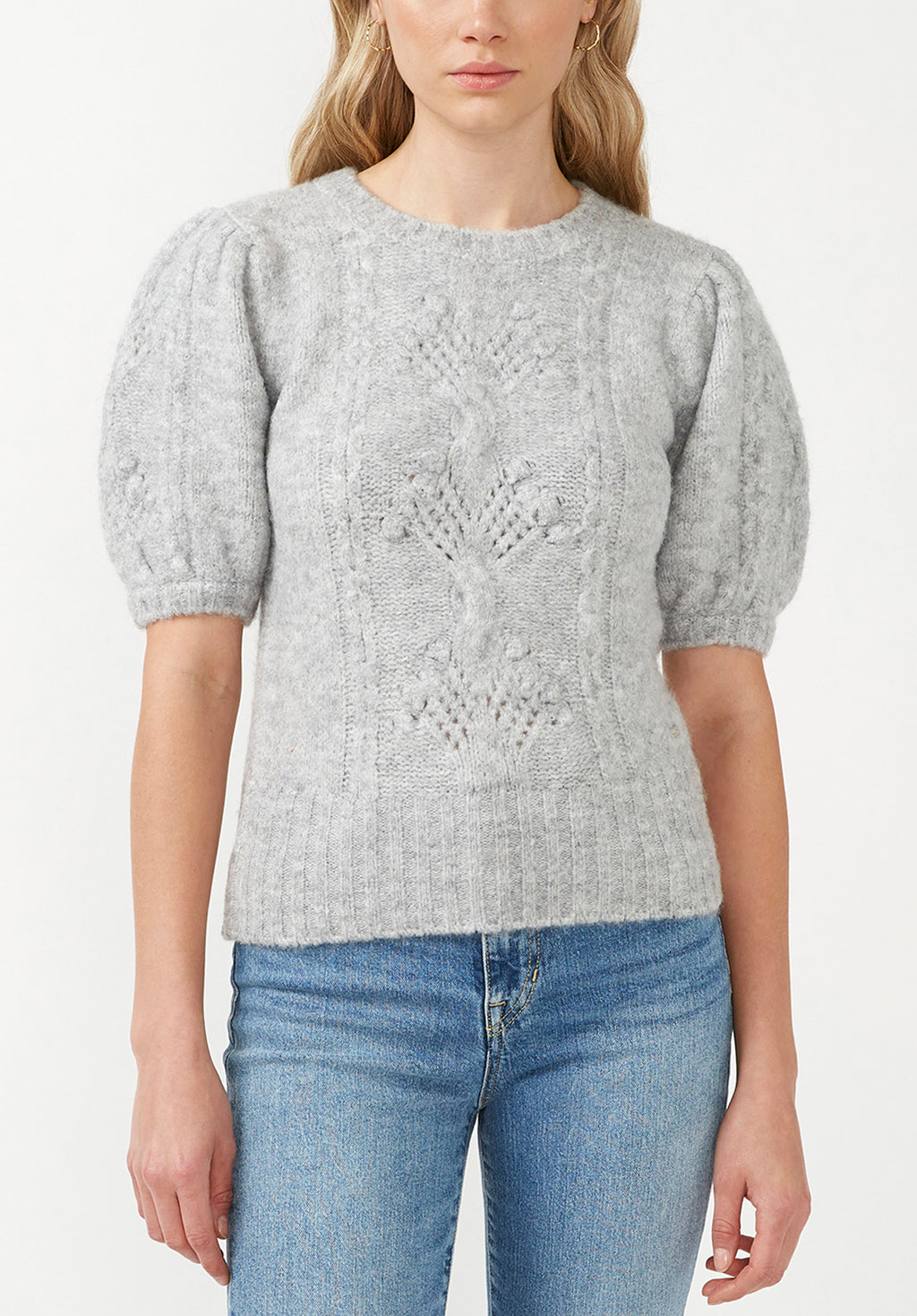 Lissa Women's Short Sleeve Sweater in Light Heather Grey – Buffalo Jeans -  US