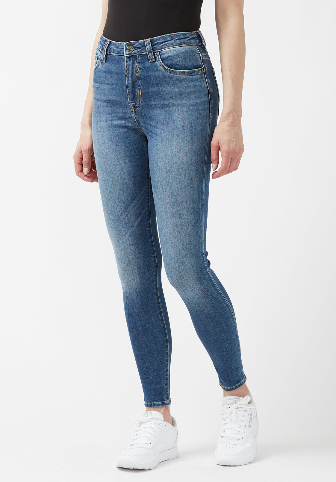 High Rise Skinny Skylar Women's Jeans in Indie Blue Wash – Buffalo ...