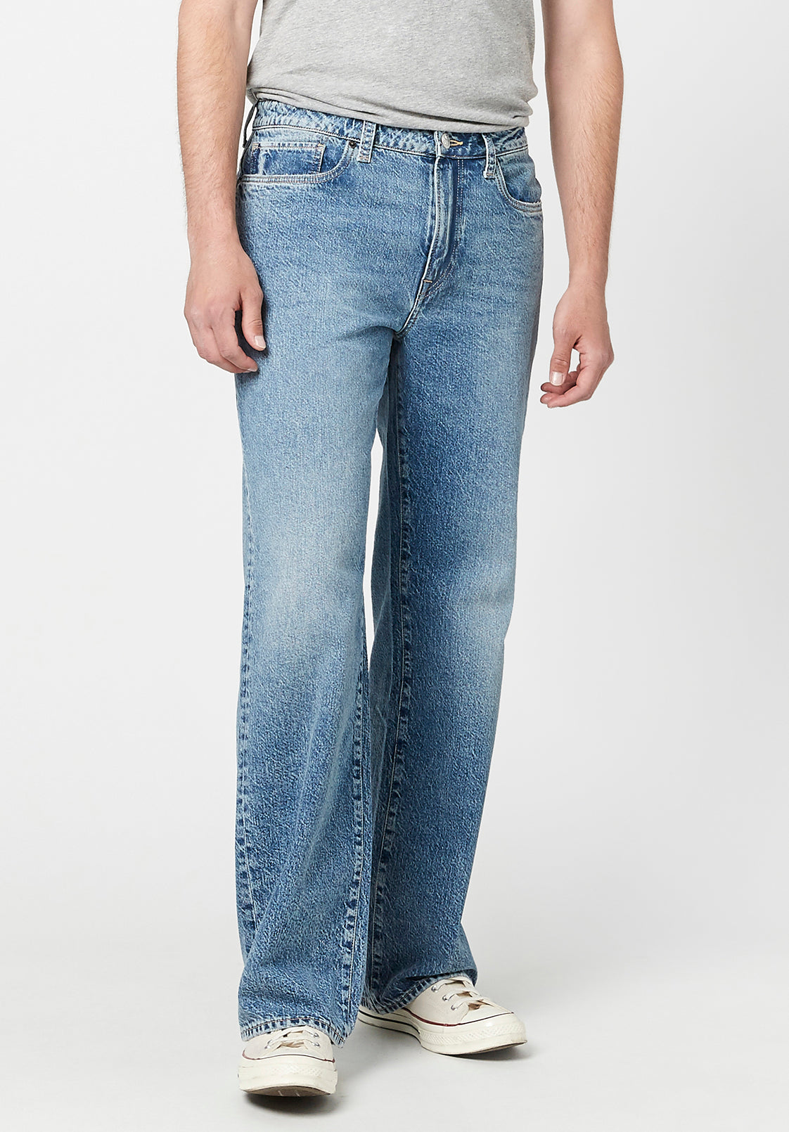 Loose Fit Matt Men's Jeans in Sanded Indigo – Buffalo Jeans