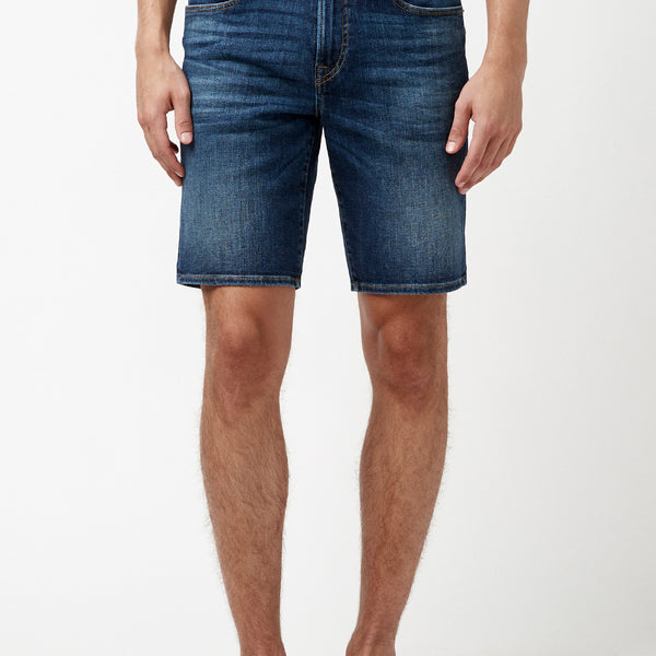 Super Stretch Relaxed Straight Dean Indigo Shorts – Buffalo Jeans