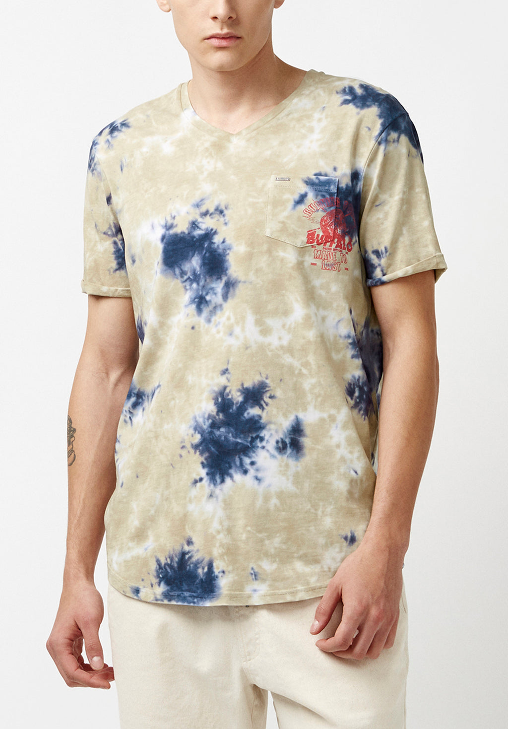 Buffalo Tie Dye Short Sleeve Shirt