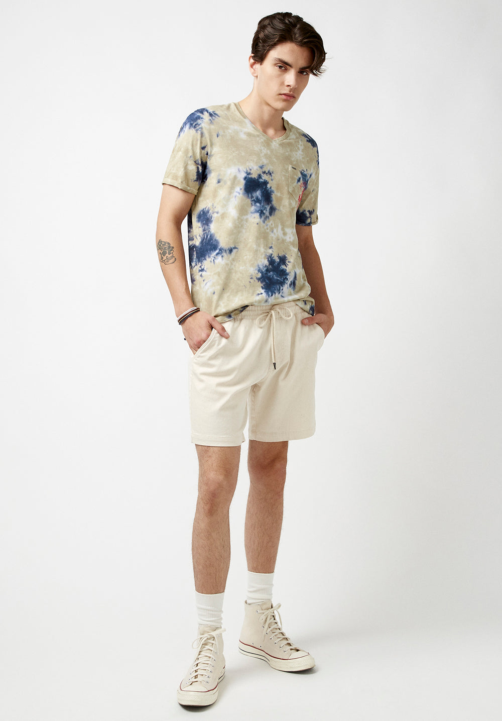 Higgers Cotton Twill Blend Shorts Buffalo Jeans